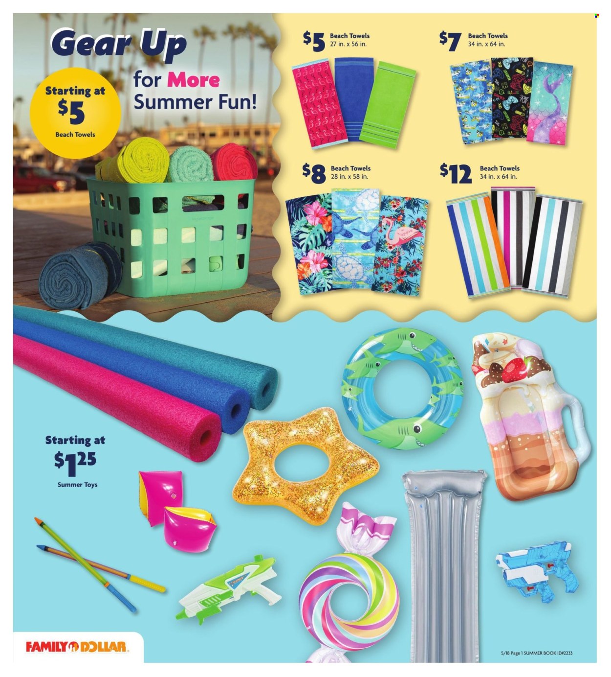 Family Dollar ad - 05/18/2025 - 07/06/2025. Page 1