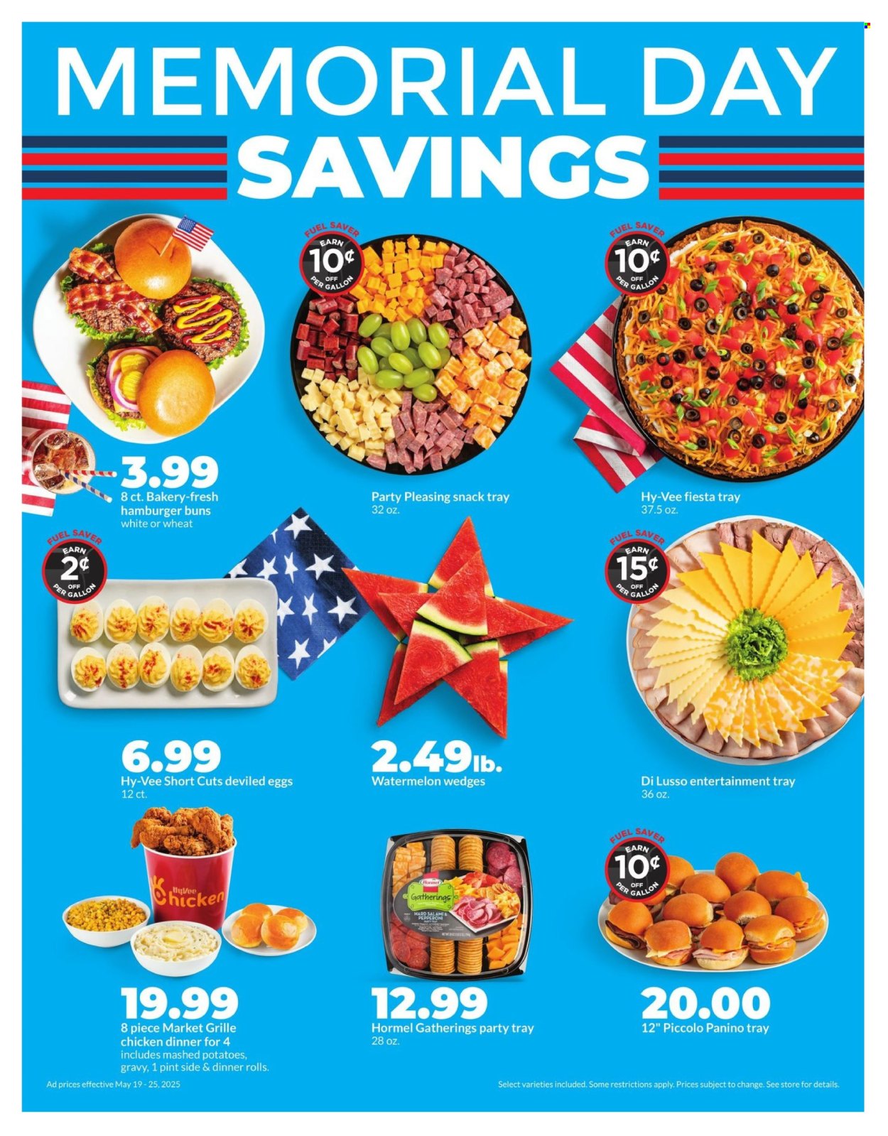 Hy-Vee ad - 05/19/2025 - 05/25/2025. Page 1
