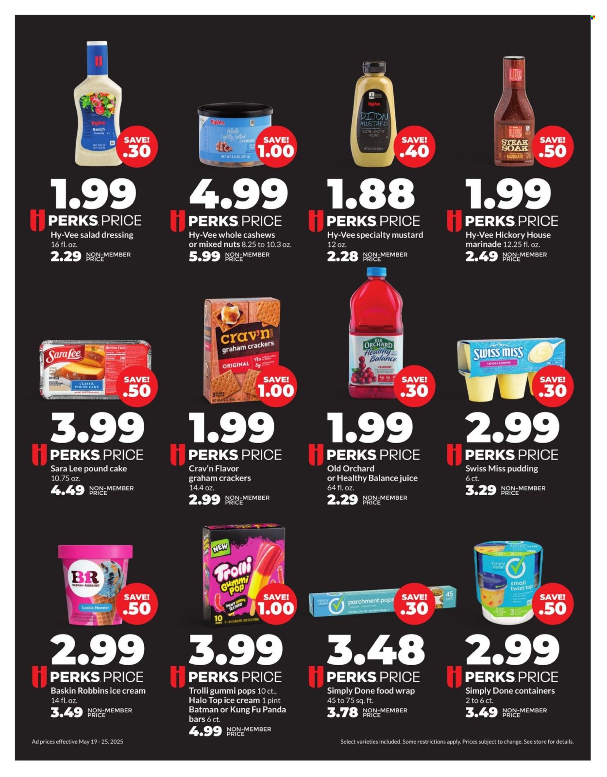 Hy-Vee ad - 05/19/2025 - 05/25/2025. Page 1