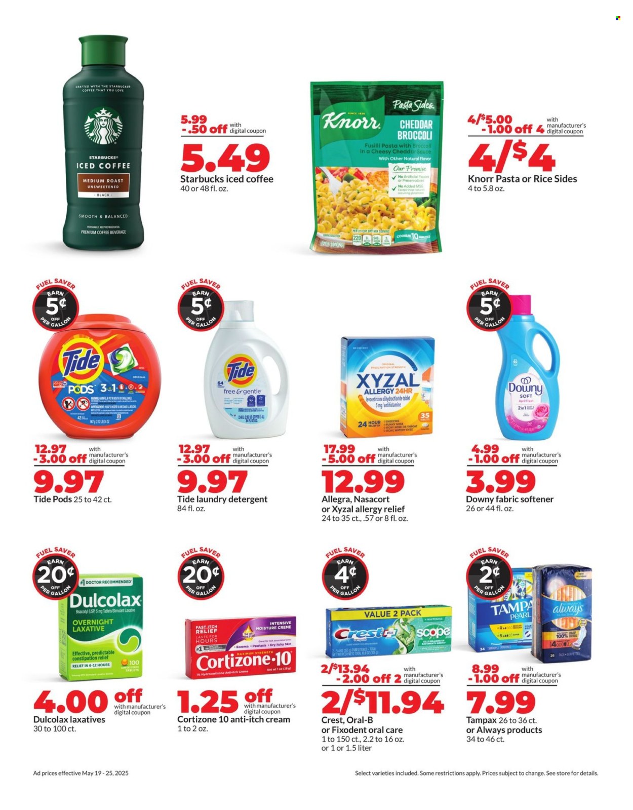 Hy-Vee ad - 05/19/2025 - 05/25/2025. Page 1