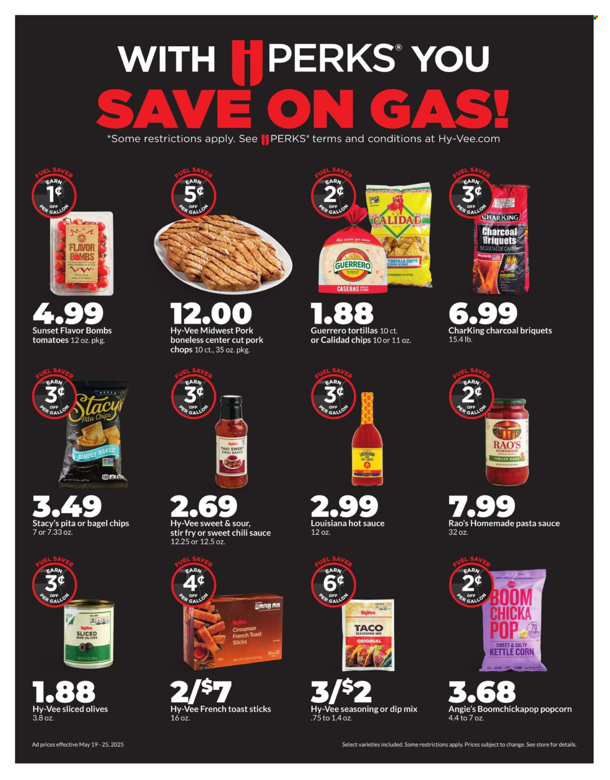 Hy-Vee ad - 05/19/2025 - 05/25/2025. Page 1