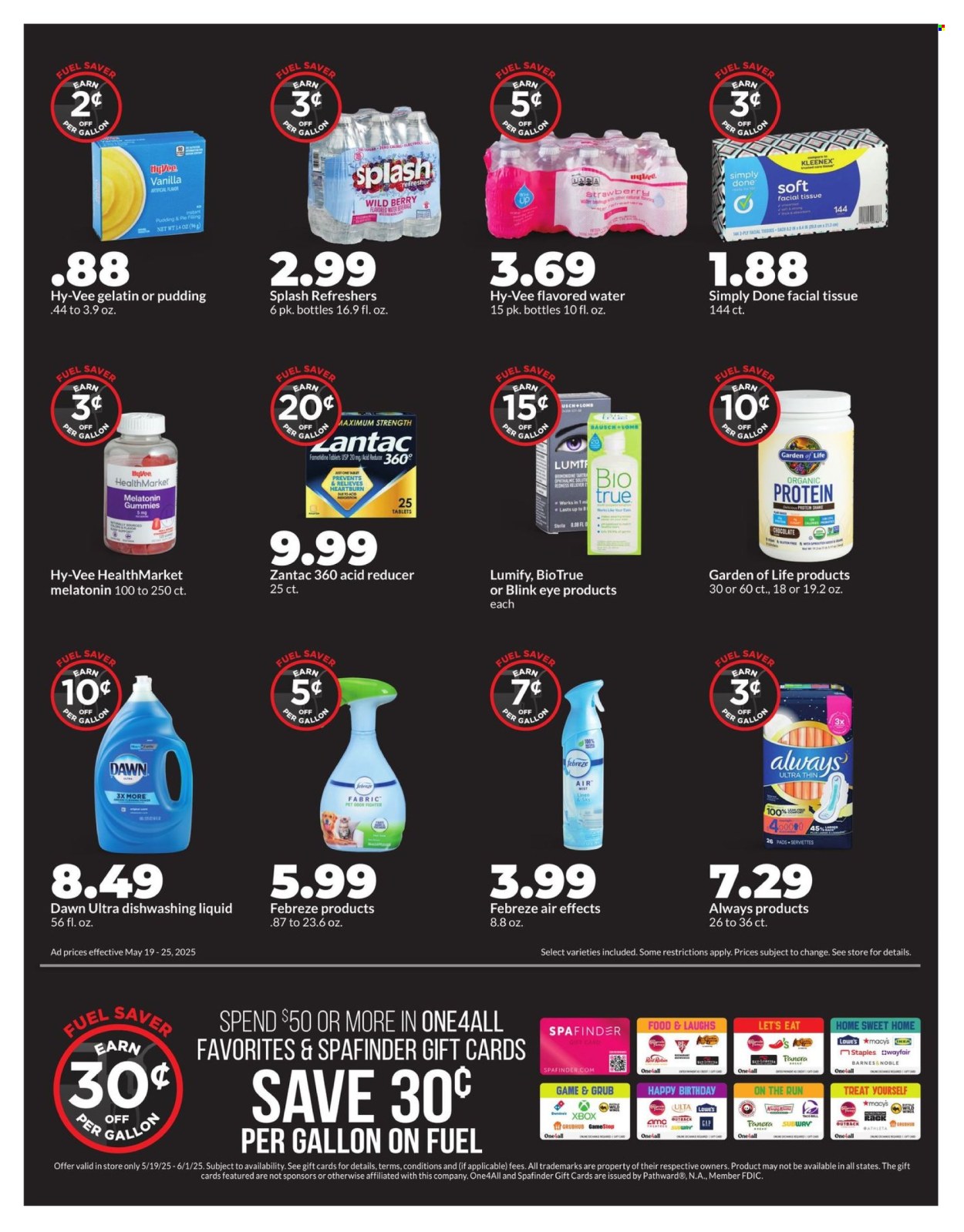Hy-Vee ad - 05/19/2025 - 05/25/2025. Page 1
