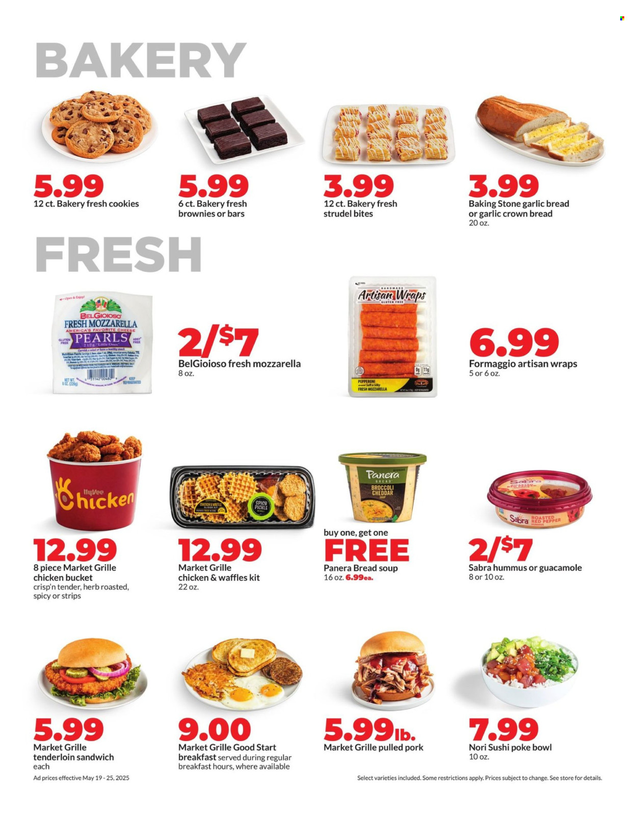 Hy-Vee ad - 05/19/2025 - 05/25/2025. Page 1