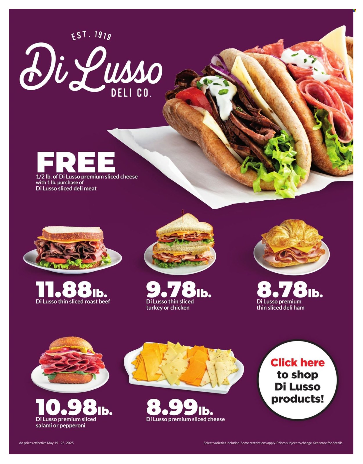 Hy-Vee ad - 05/19/2025 - 05/25/2025. Page 1