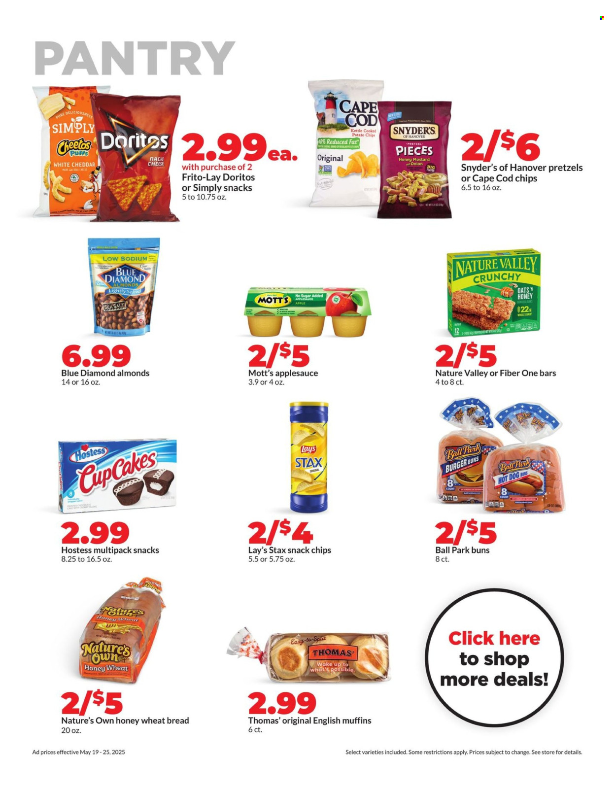Hy-Vee ad - 05/19/2025 - 05/25/2025. Page 1