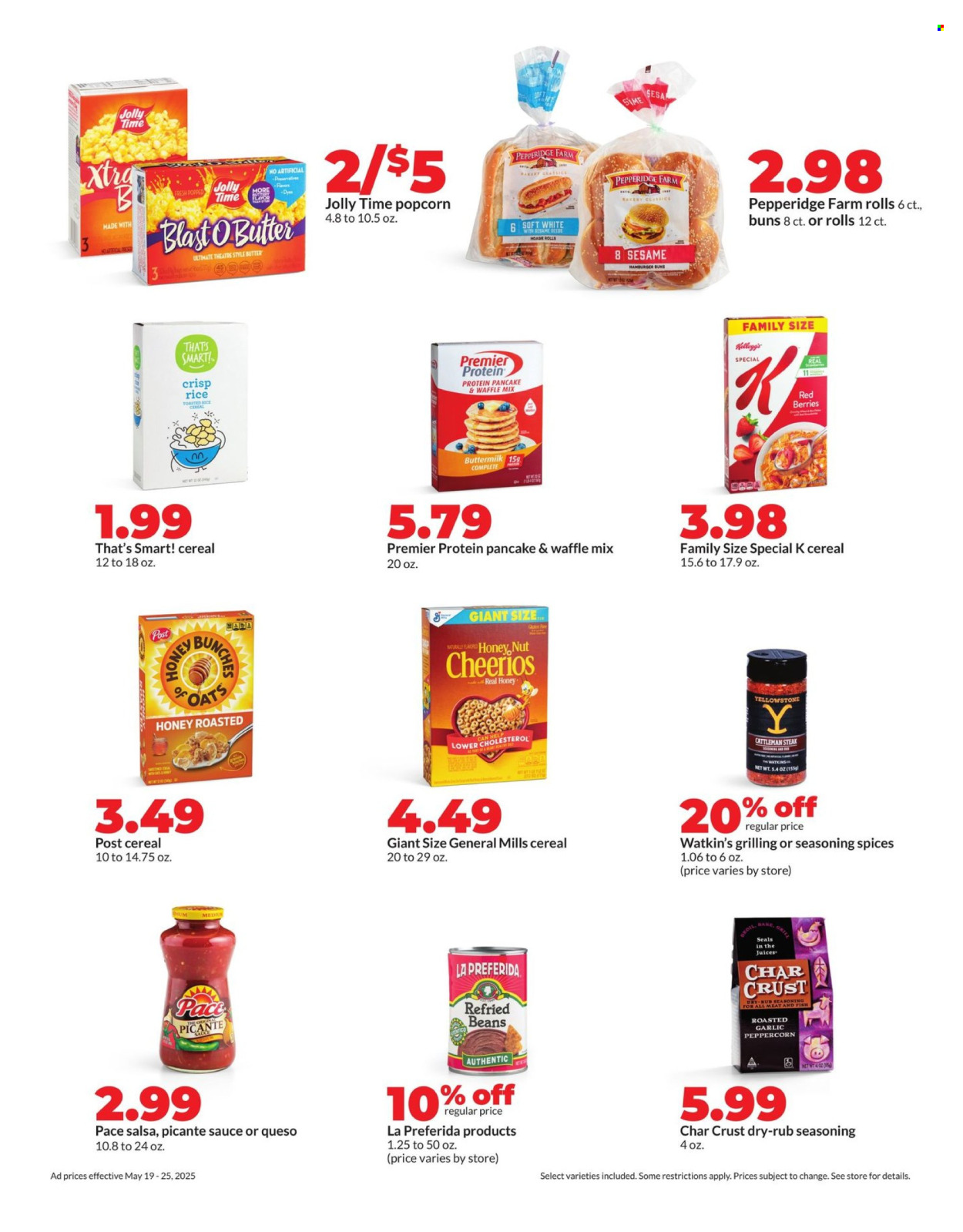 Hy-Vee ad - 05/19/2025 - 05/25/2025. Page 1