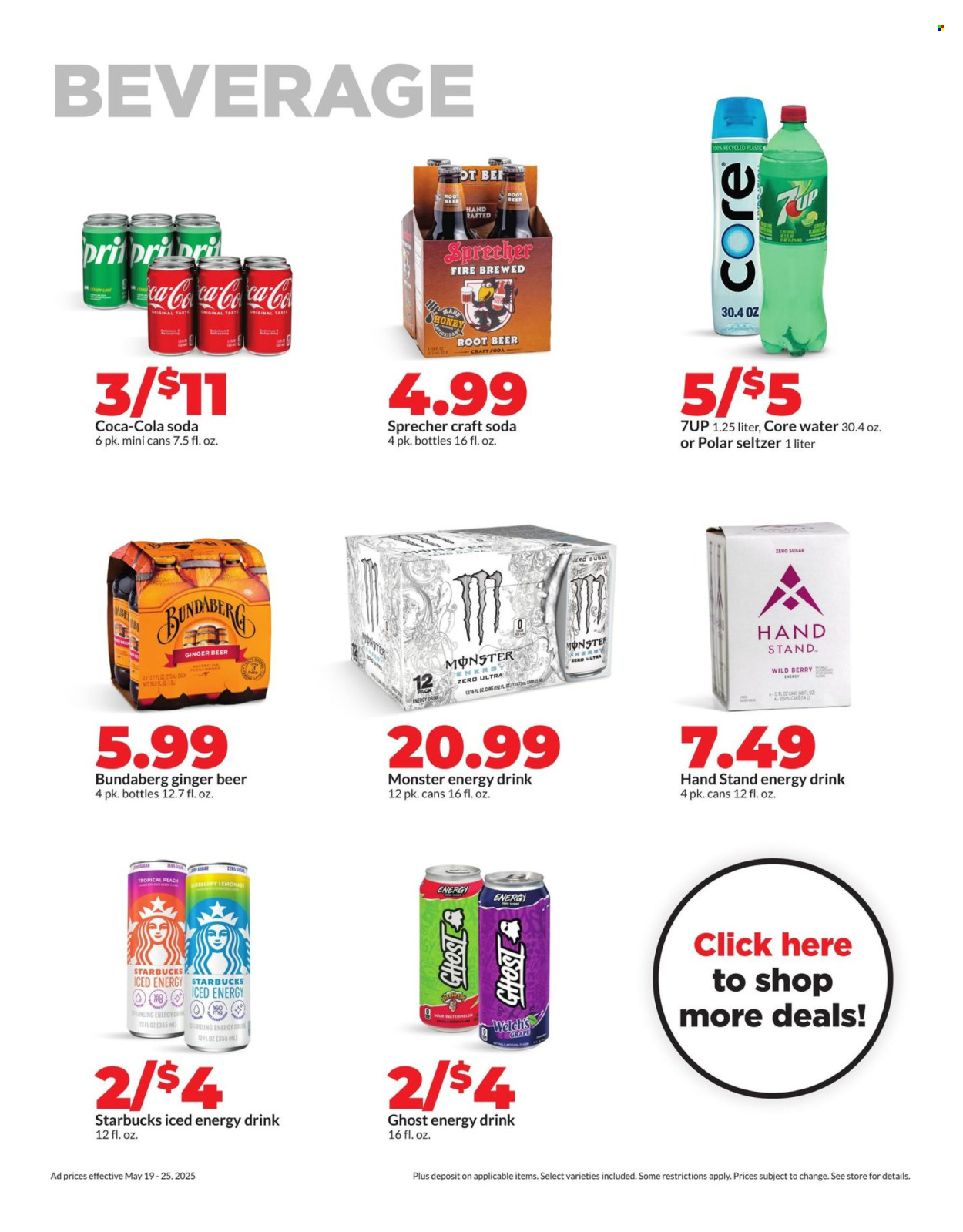 Hy-Vee ad - 05/19/2025 - 05/25/2025. Page 1