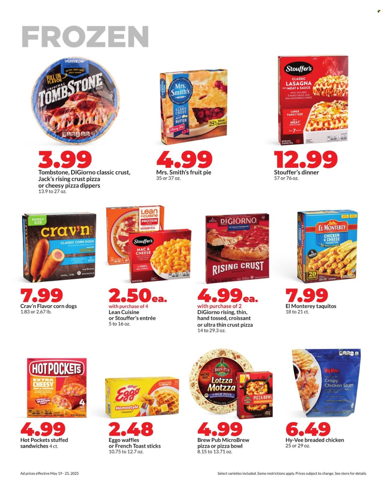 Hy-Vee ad - 05/19/2025 - 05/25/2025. Page 1