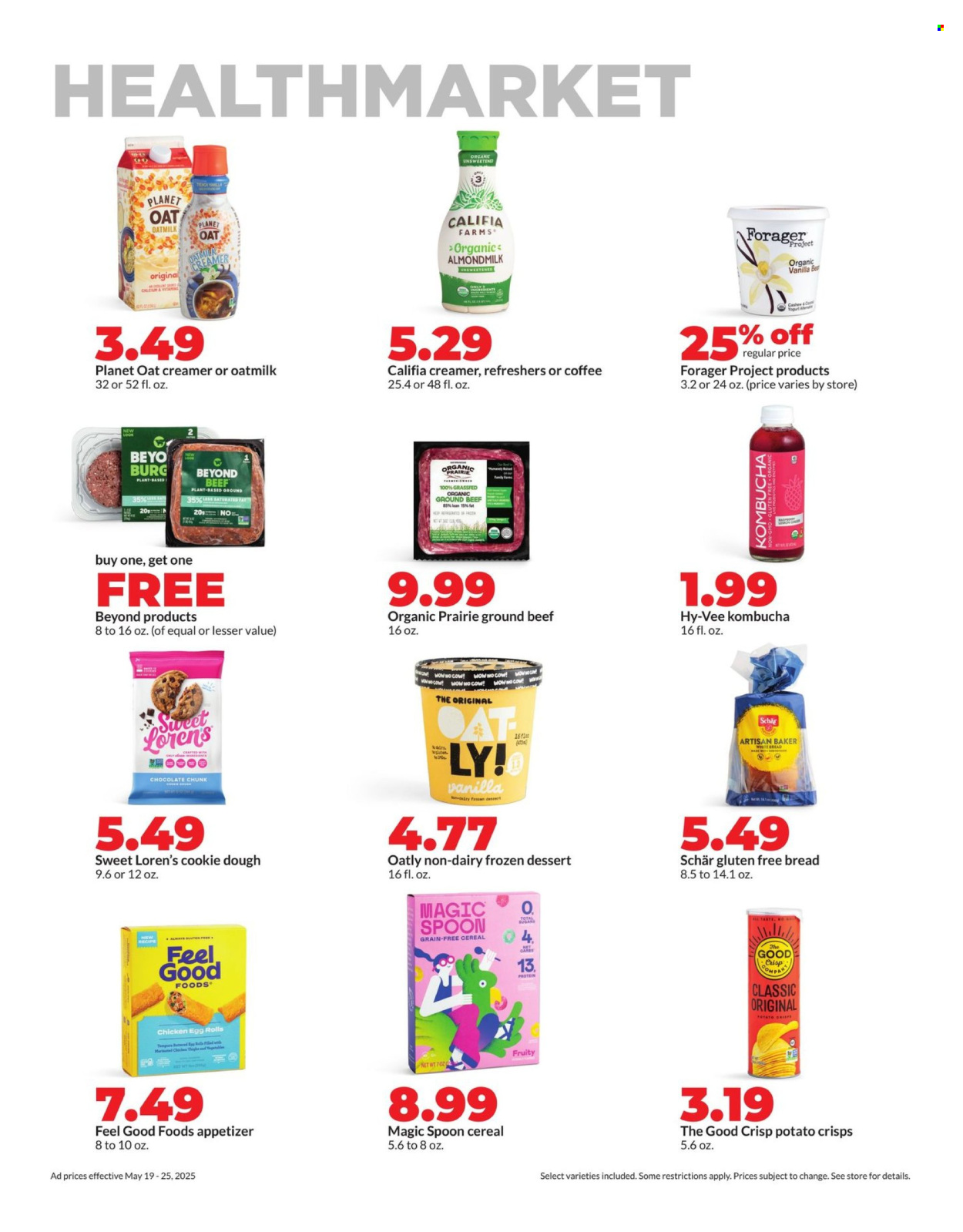 Hy-Vee ad - 05/19/2025 - 05/25/2025. Page 1