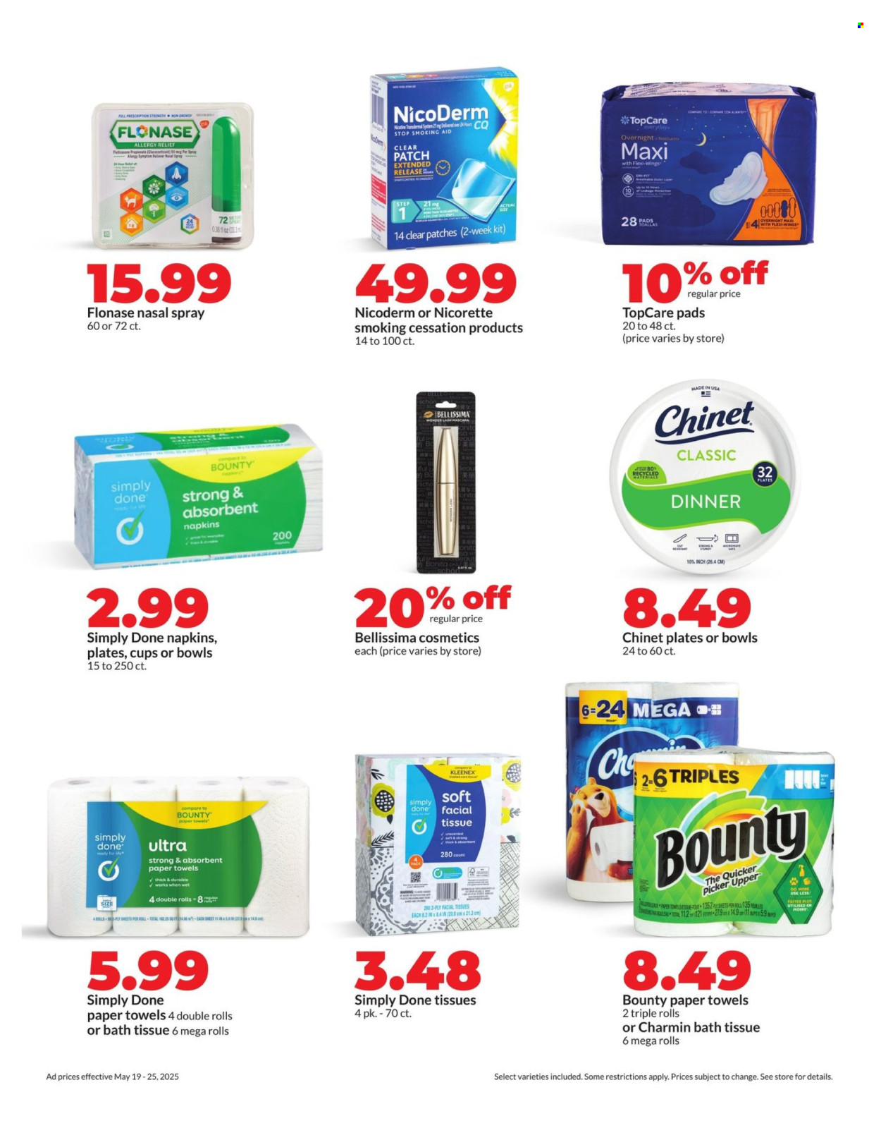 Hy-Vee ad - 05/19/2025 - 05/25/2025. Page 1