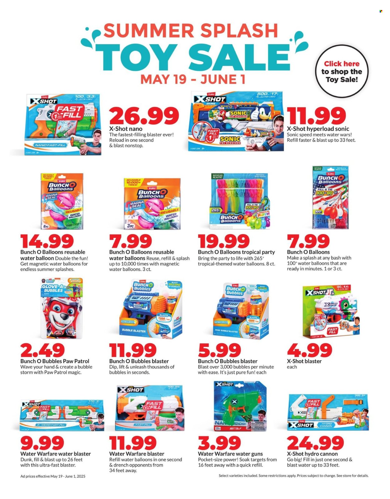Hy-Vee ad - 05/19/2025 - 05/25/2025. Page 1