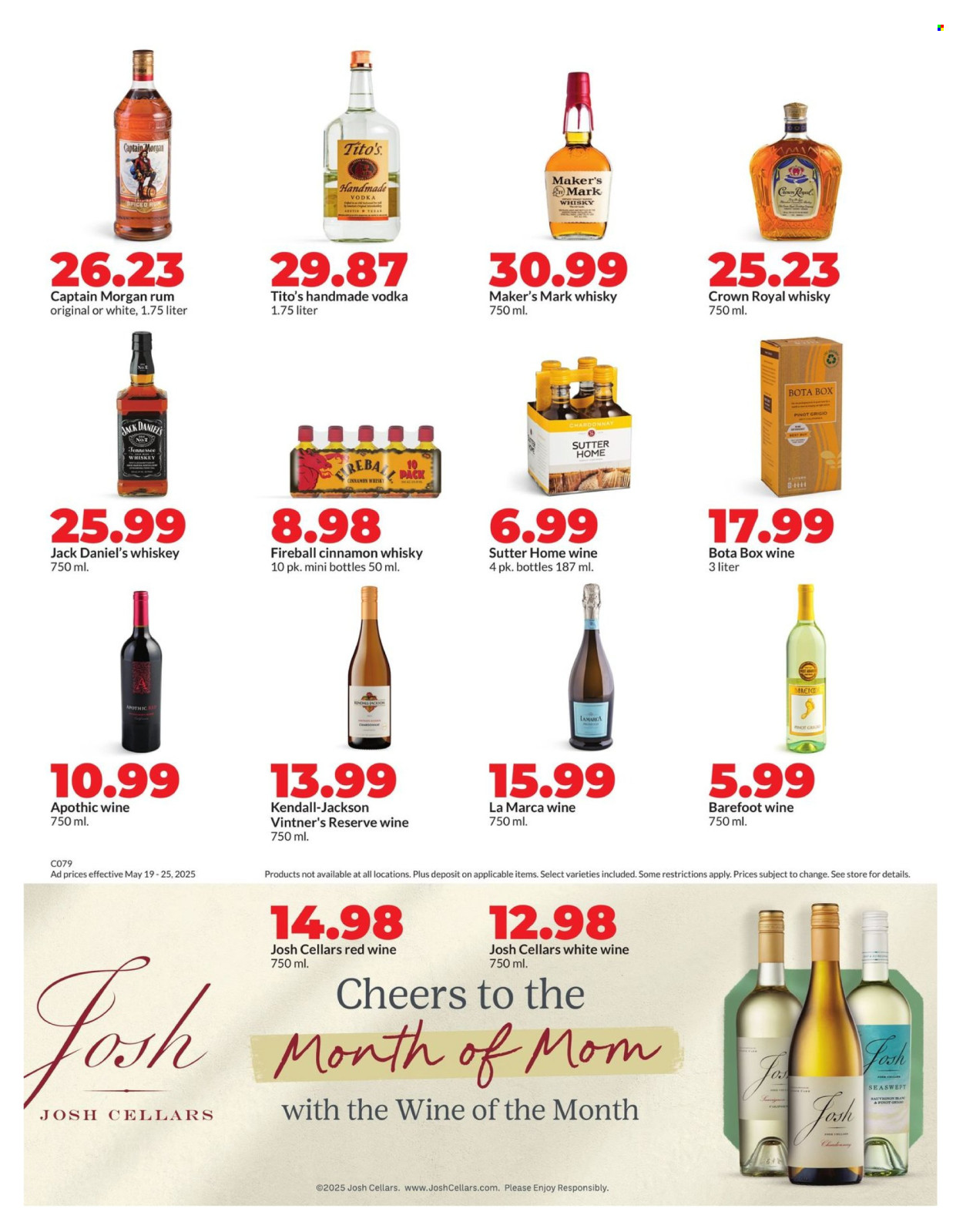 Hy-Vee ad - 05/19/2025 - 05/25/2025. Page 1