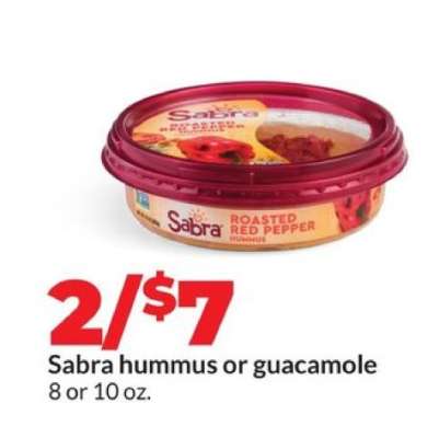Sabra Hummus or Guacamole