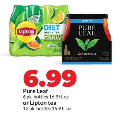 Pure Leaf or Lipton Tea