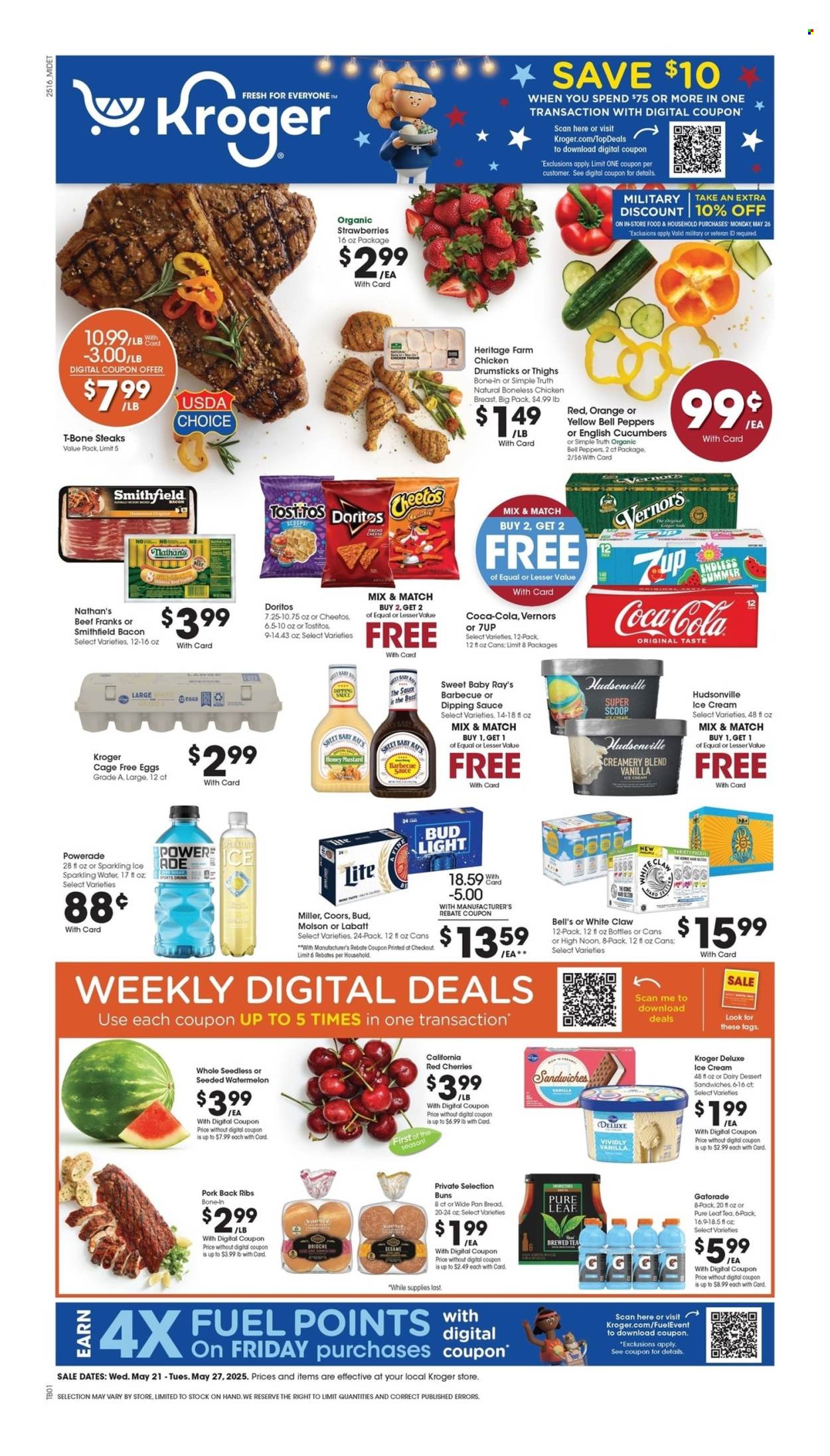 Kroger ad - 05/21/2025 - 05/27/2025. Page 1