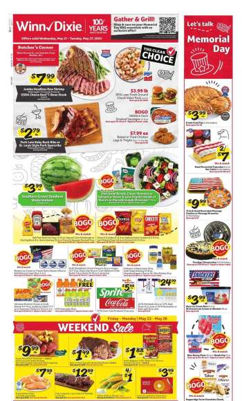 Winn Dixie Flyer - 05/21/2025 - 05/27/2025.