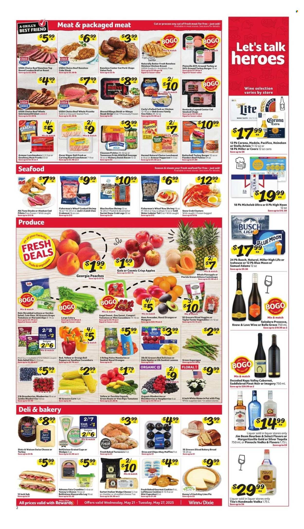 Winn Dixie ad - 05/21/2025 - 05/27/2025. Page 1