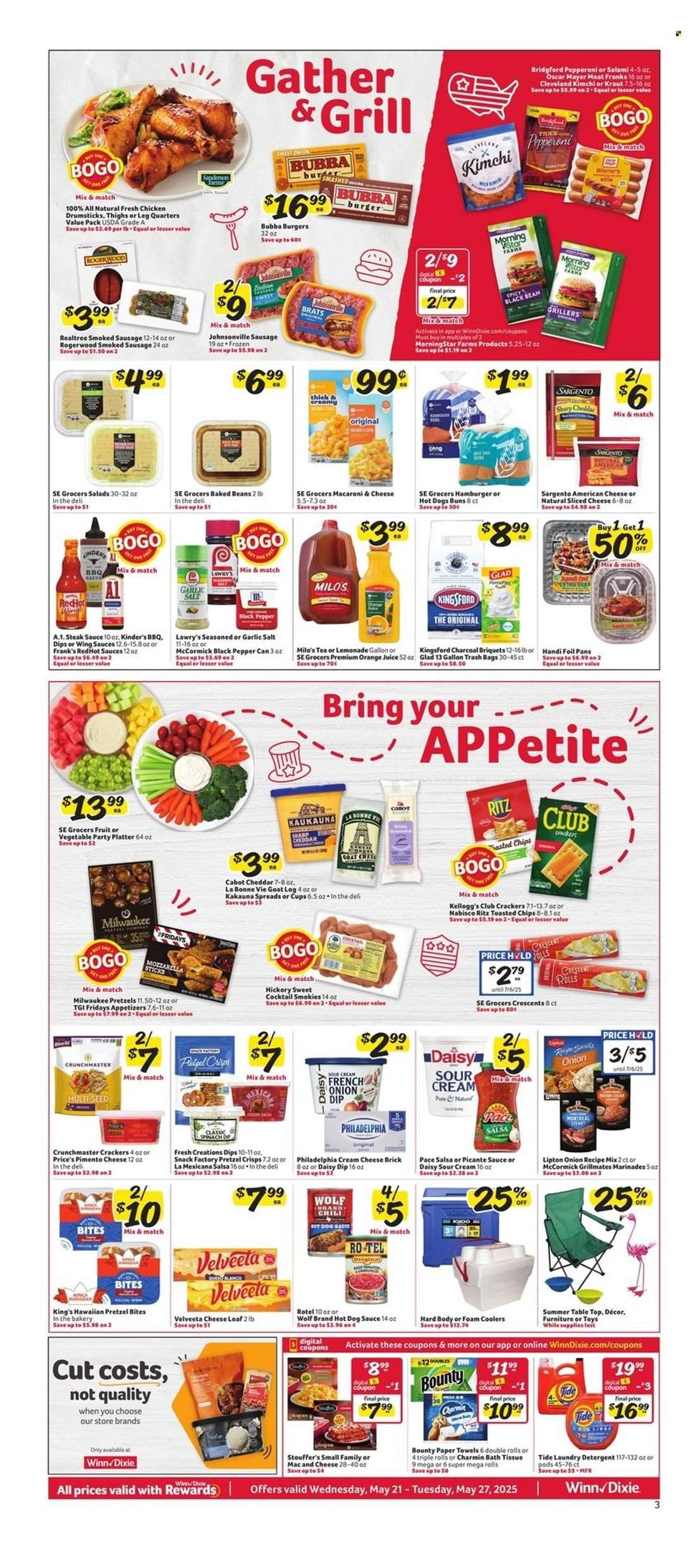 Winn Dixie ad - 05/21/2025 - 05/27/2025. Page 1