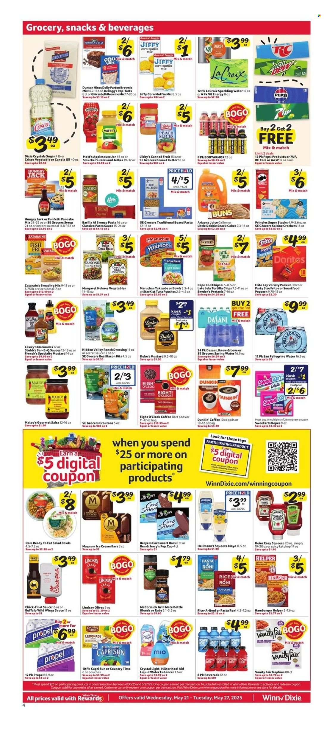 Winn Dixie ad - 05/21/2025 - 05/27/2025. Page 1