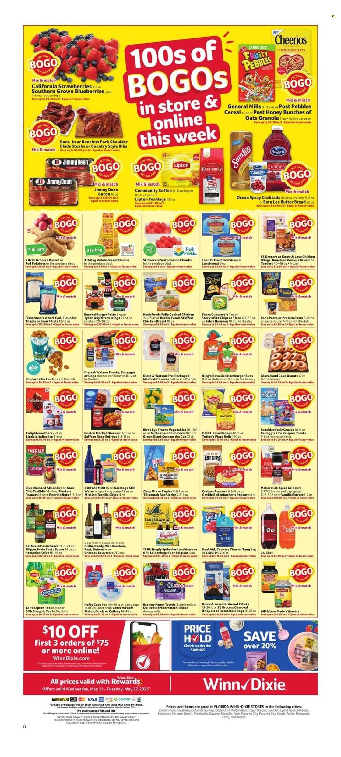 Winn Dixie ad - 05/21/2025 - 05/27/2025. Page 1