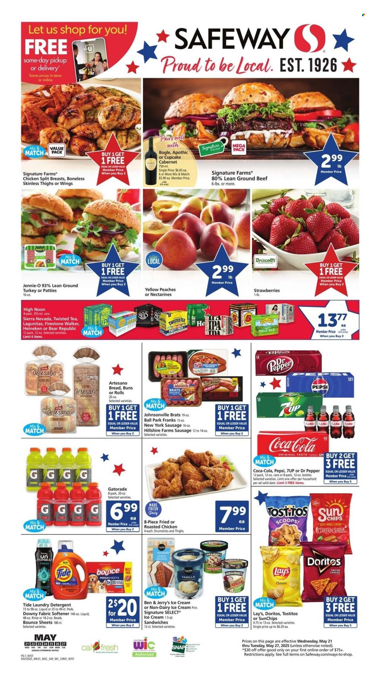 Safeway ad - 05/21/2025 - 05/27/2025. Page 1