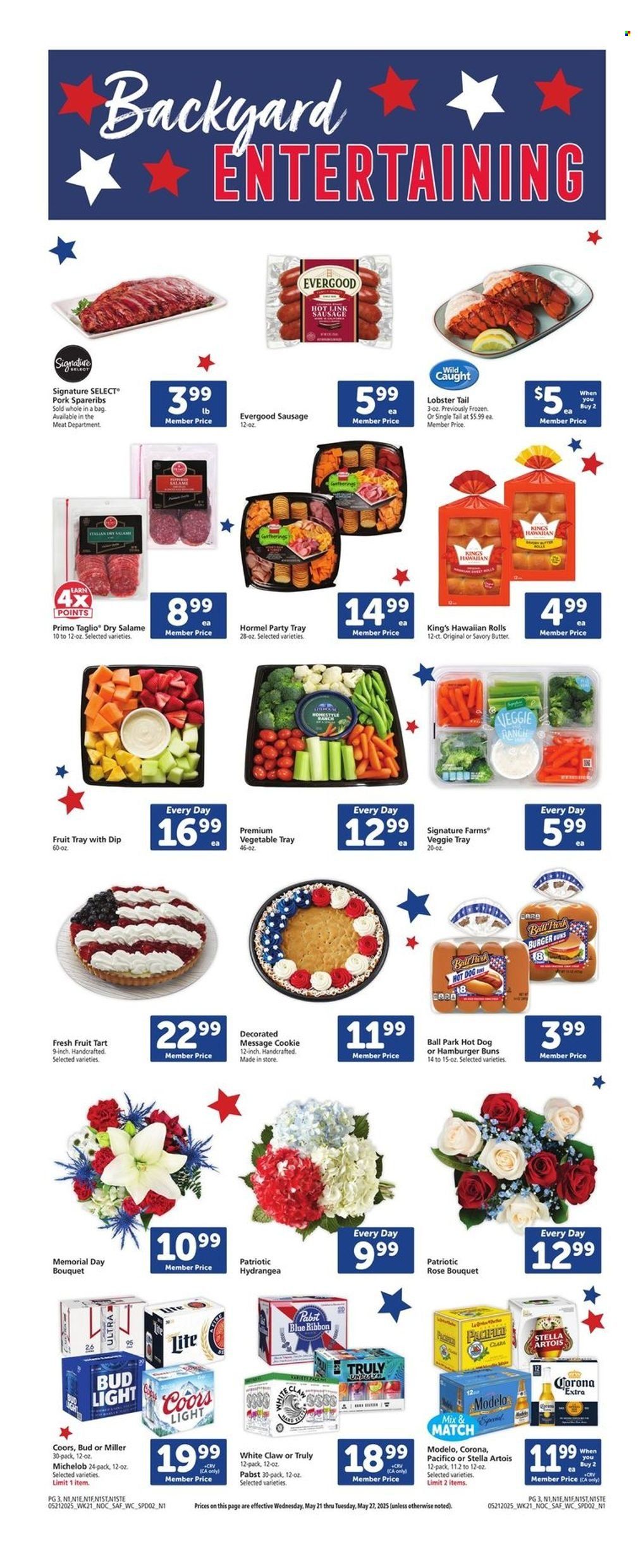 Safeway ad - 05/21/2025 - 05/27/2025. Page 1