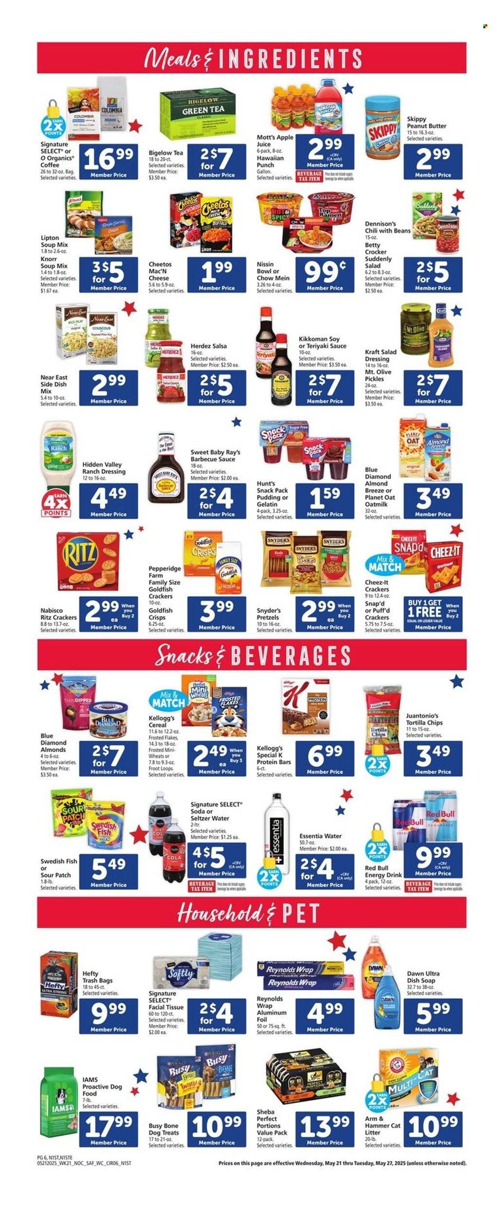 Safeway ad - 05/21/2025 - 05/27/2025. Page 1