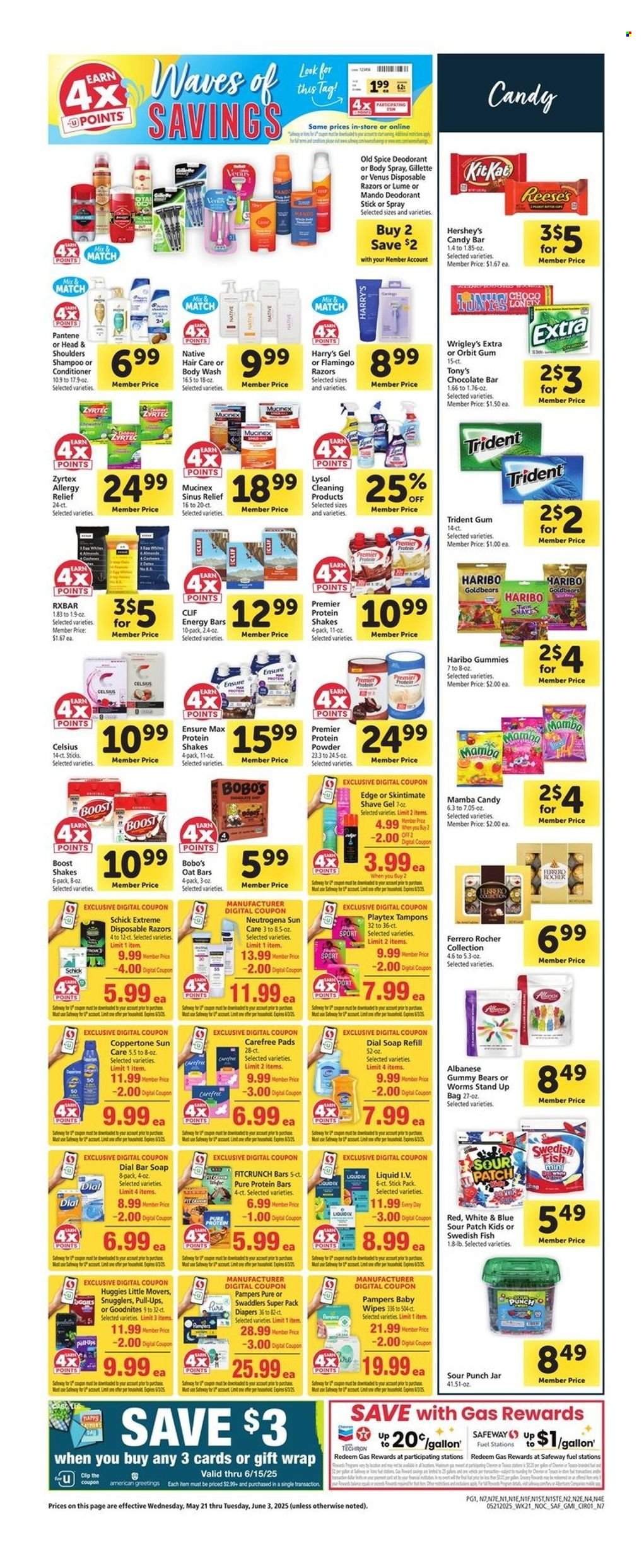 Safeway ad - 05/21/2025 - 05/27/2025. Page 1