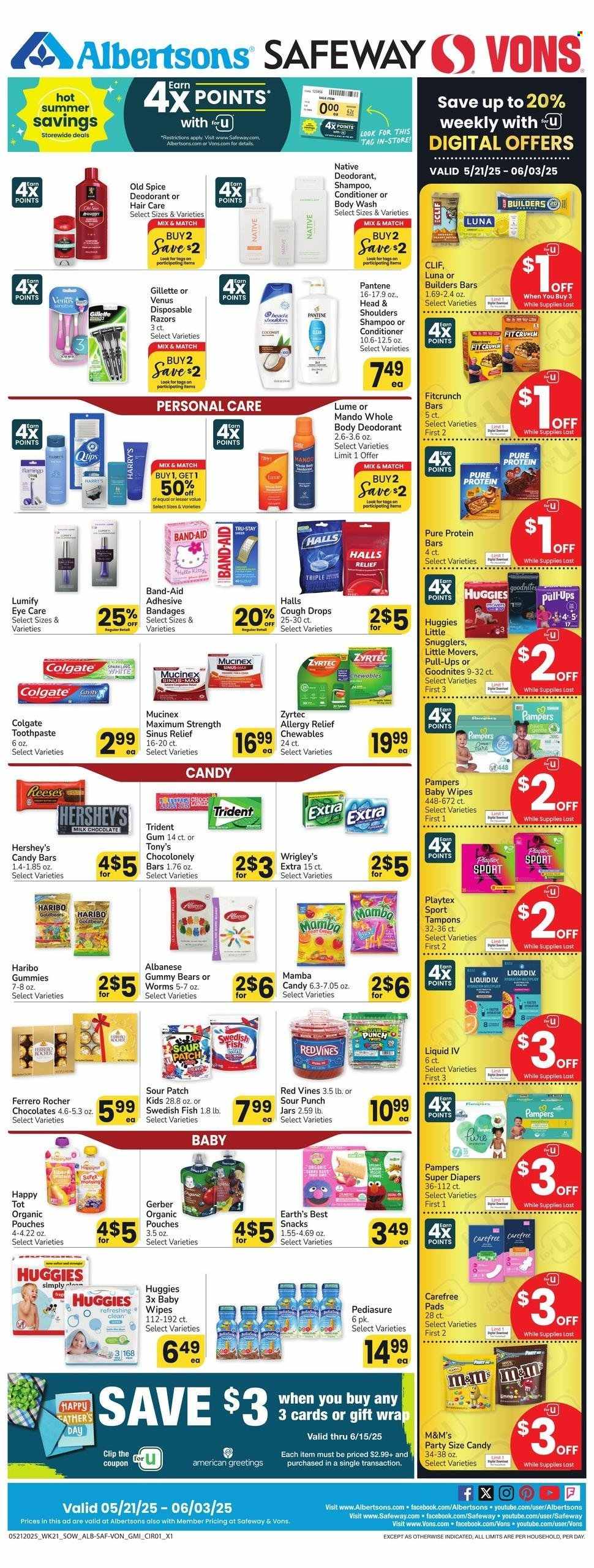 Albertsons ad - 05/21/2025 - 05/27/2025. Page 1