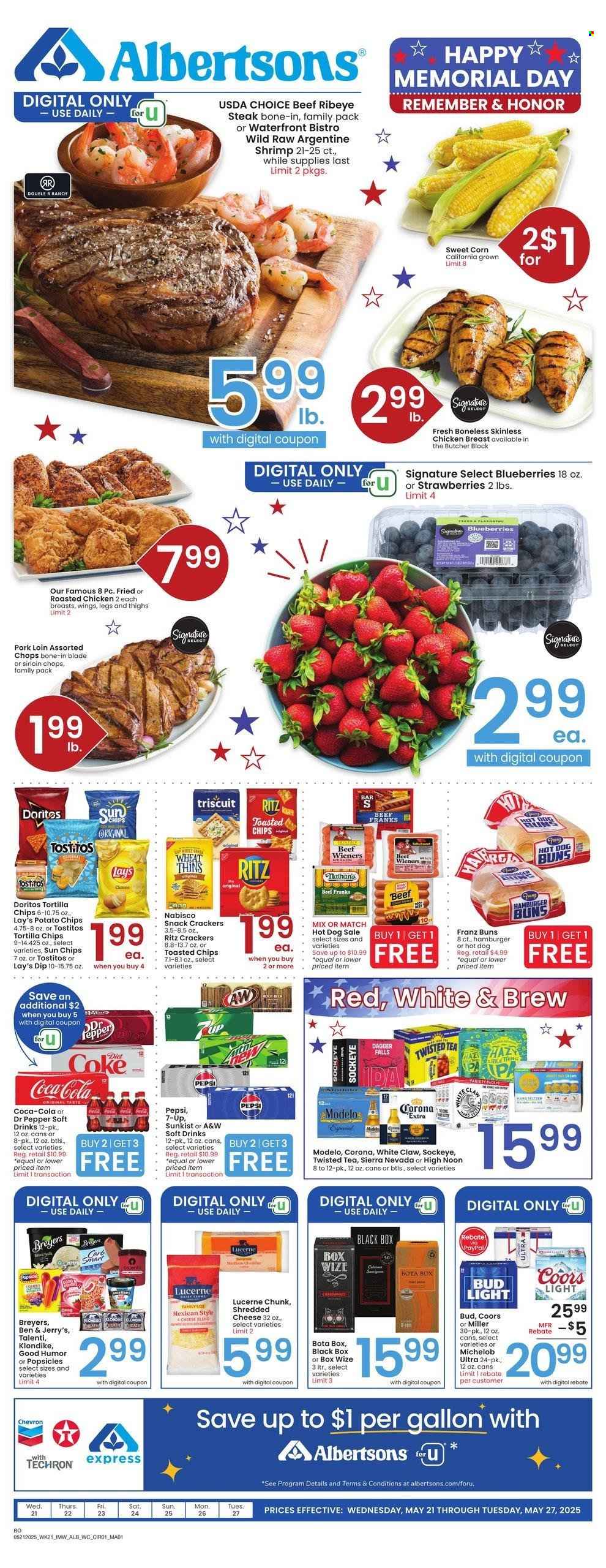Albertsons ad - 05/21/2025 - 05/27/2025. Page 1