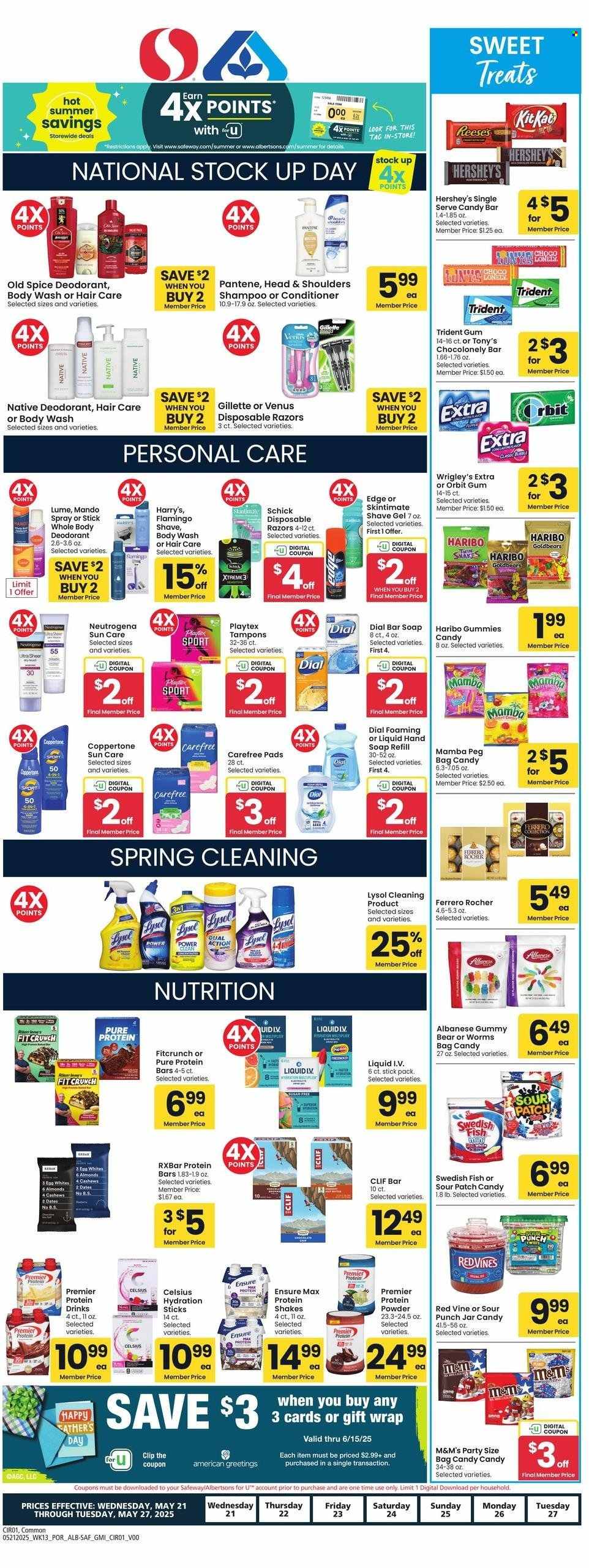 Albertsons ad - 05/21/2025 - 05/27/2025. Page 1
