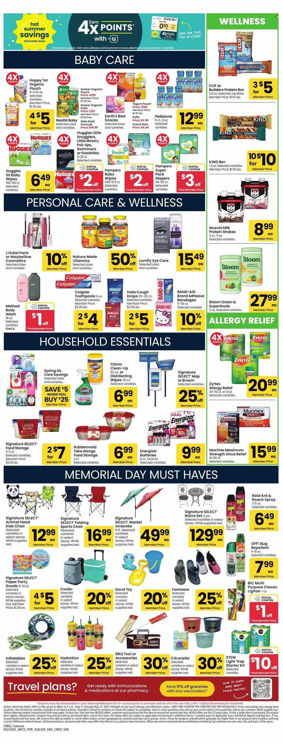 Albertsons ad - 05/21/2025 - 05/27/2025. Page 1