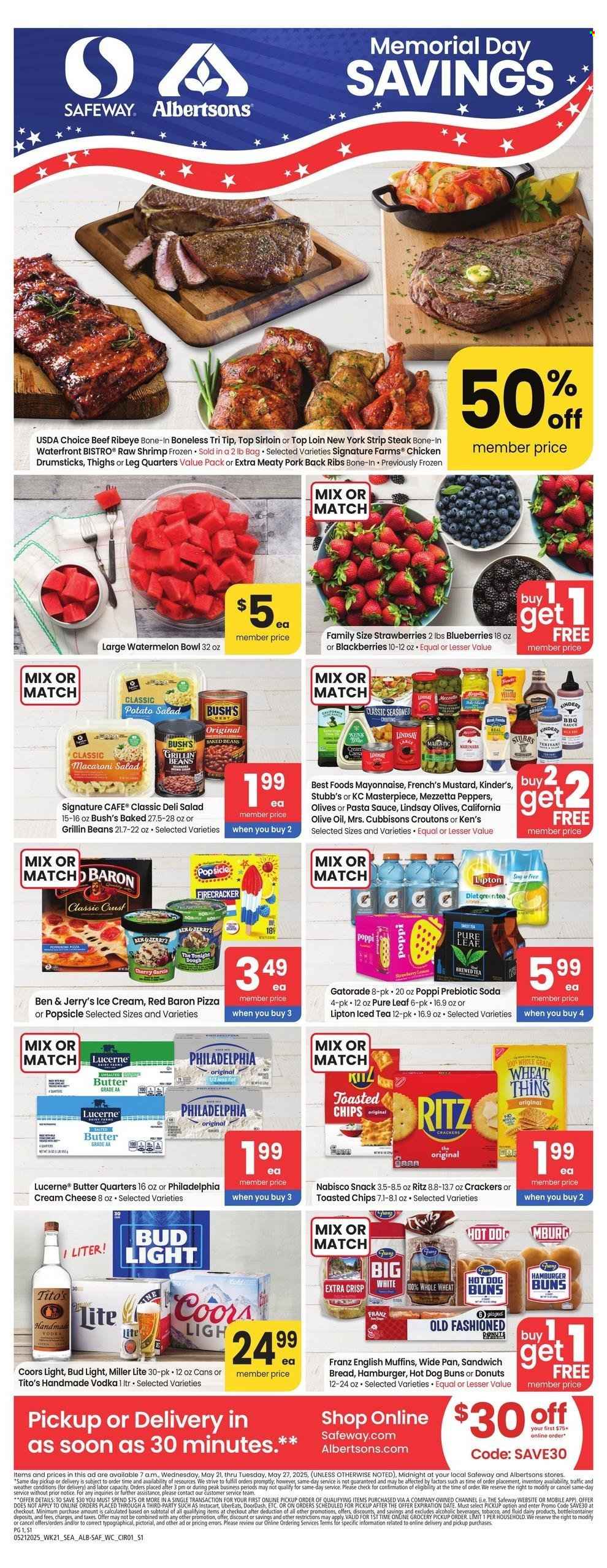 Albertsons ad - 05/21/2025 - 05/27/2025. Page 1