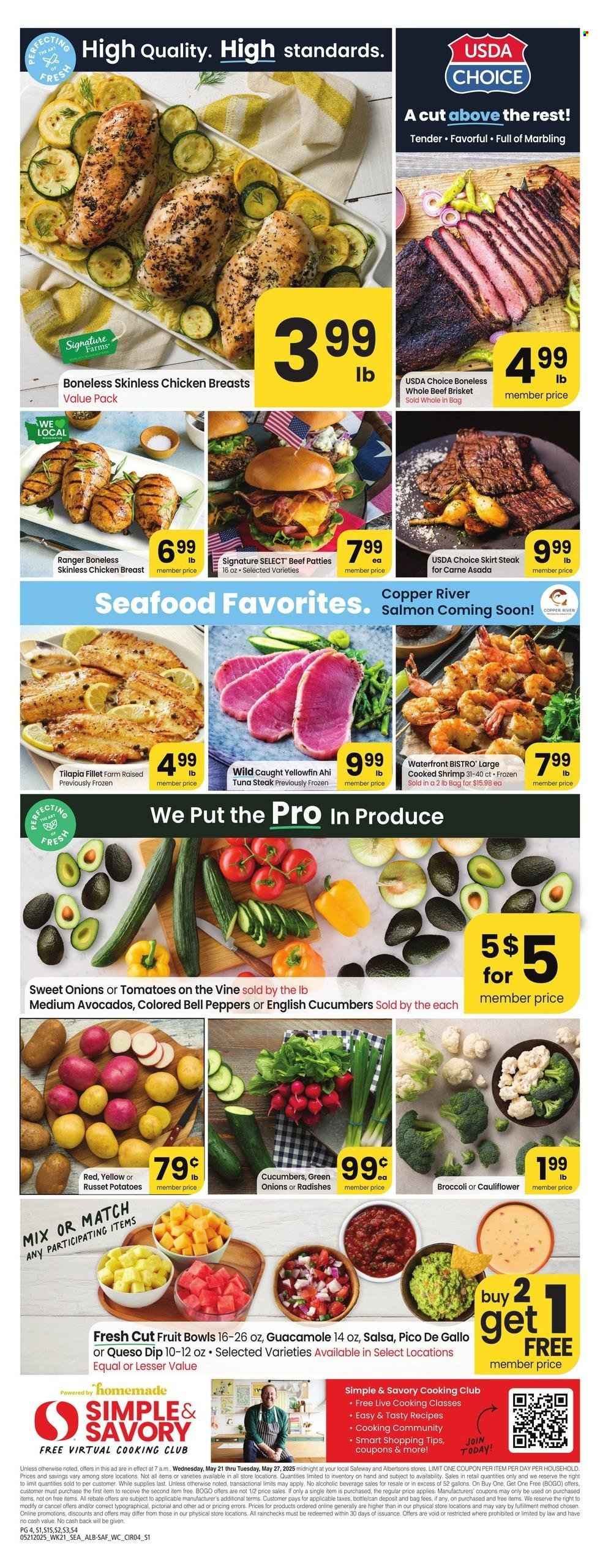 Albertsons ad - 05/21/2025 - 05/27/2025. Page 1