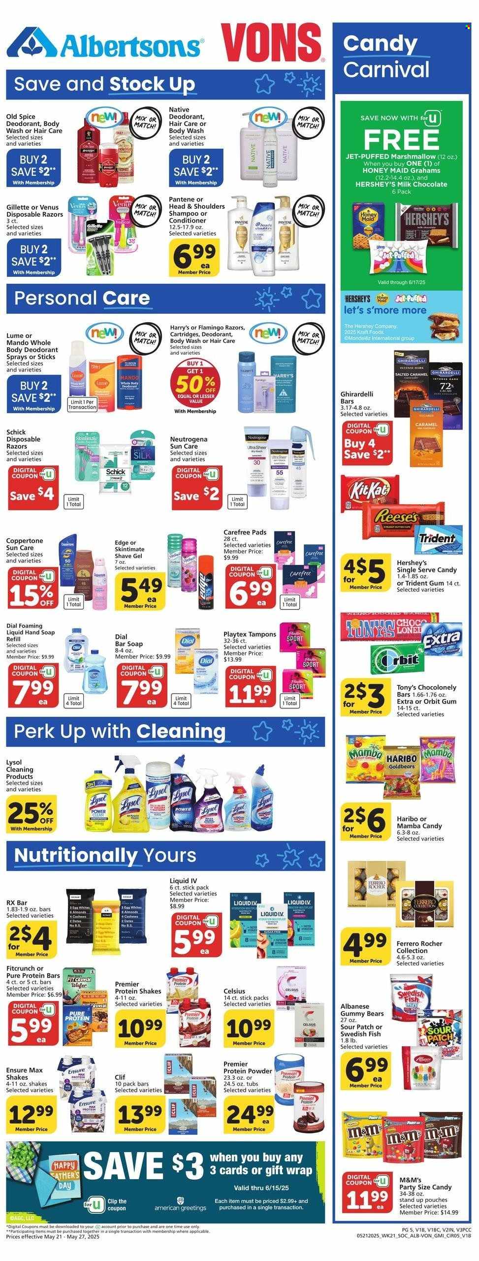 Albertsons ad - 05/21/2025 - 05/27/2025. Page 1