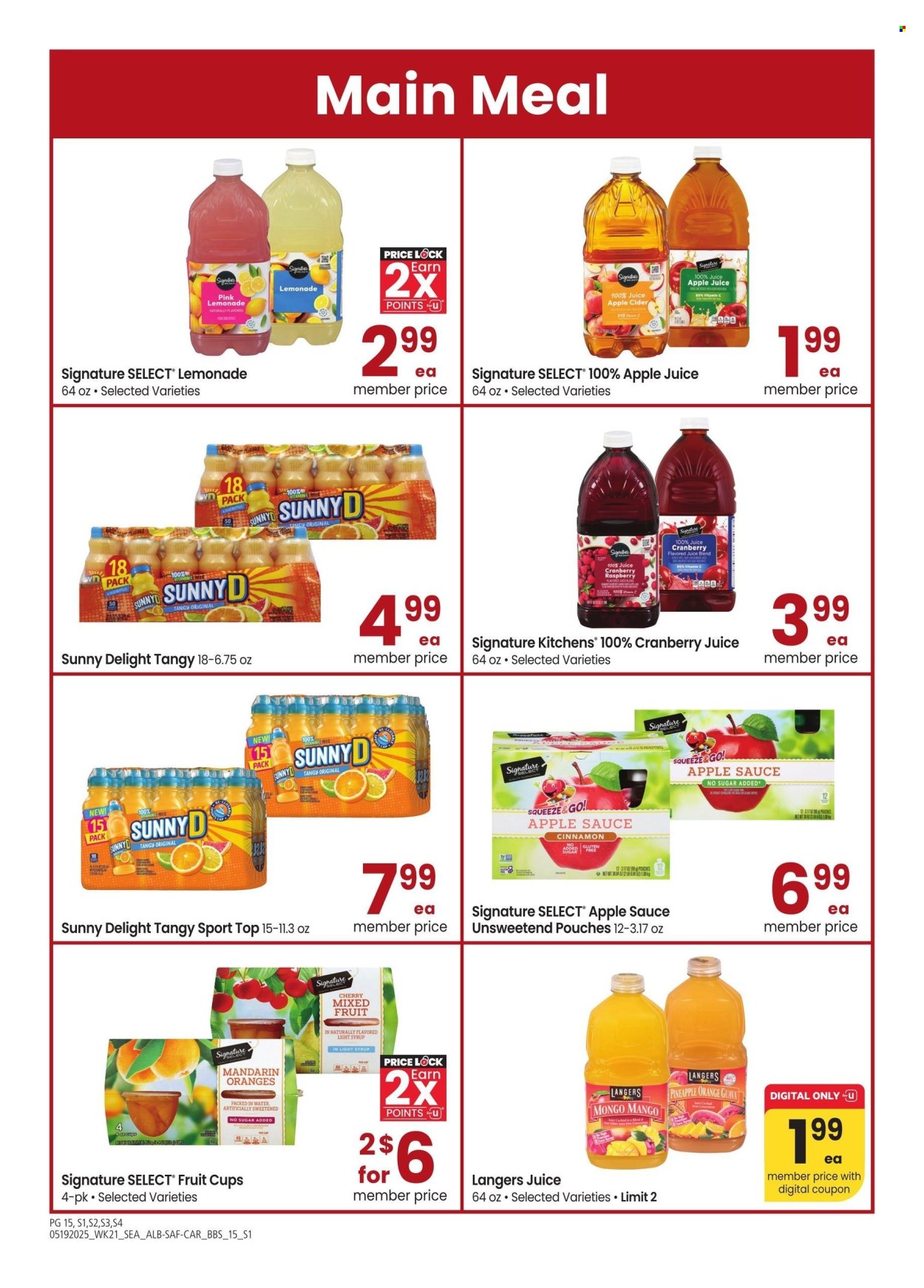 Albertsons ad - 05/19/2025 - 06/15/2025. Page 1