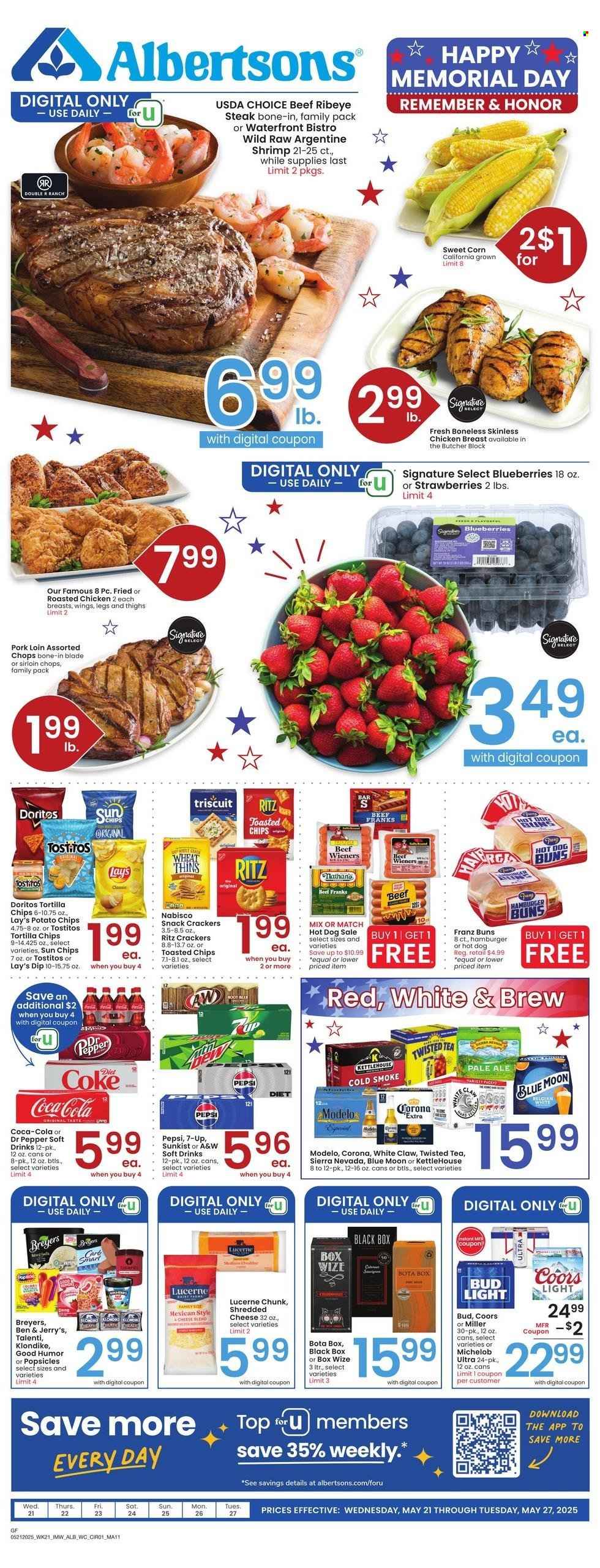Albertsons ad - 05/21/2025 - 05/27/2025. Page 1