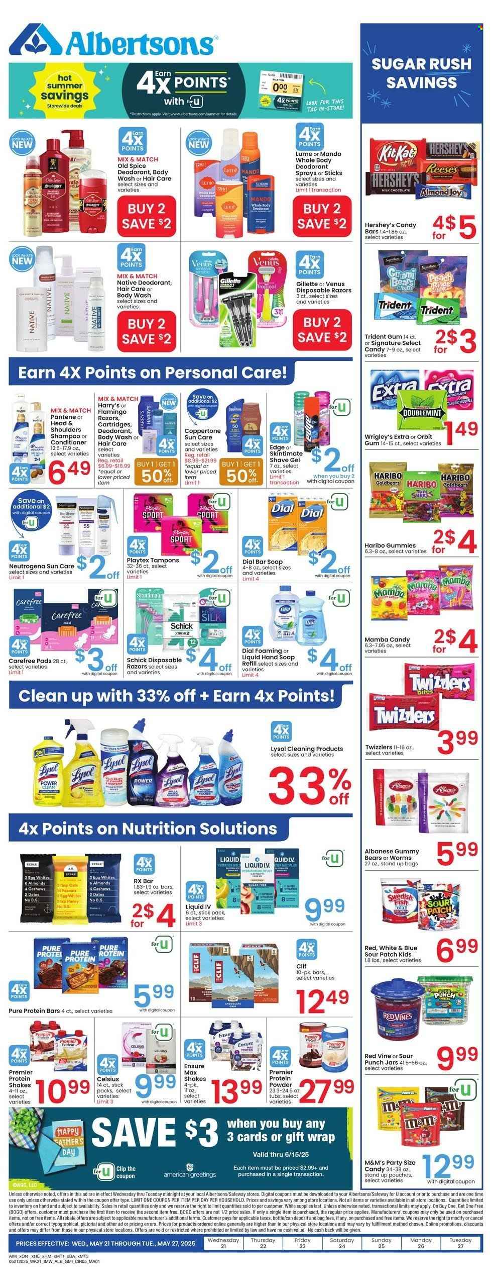 Albertsons ad - 05/21/2025 - 05/27/2025. Page 1
