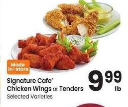 Signature Cafe® Chicken Wings or Tenders - Selected Varieties
