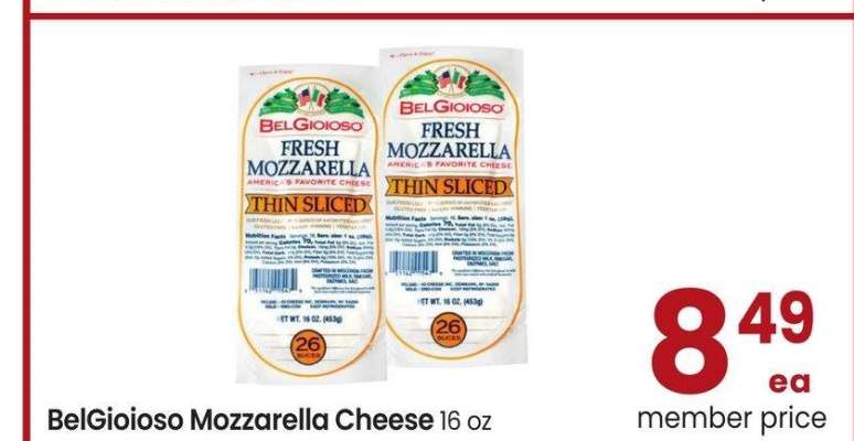 BelGioioso Mozzarella Cheese* - 16 oz