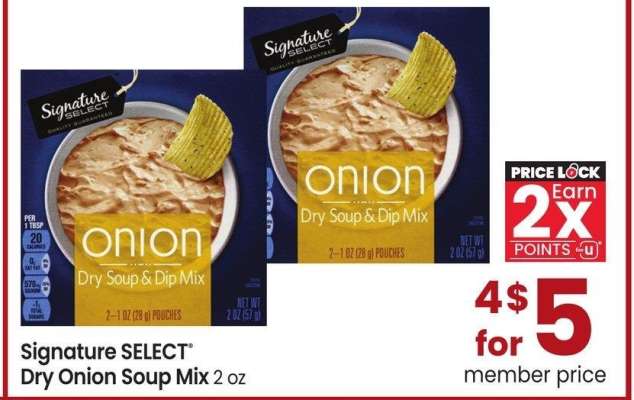 Signature SELECT® Dry Onion Soup Mix - 2 oz