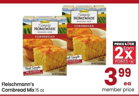 Fleischmann's Cornbread Mix - 15 oz