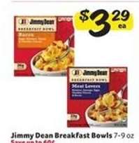 Jimmy Dean Breakfast Bowls