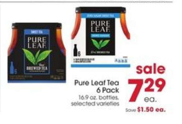 Pure Leaf Tea 6 Pack