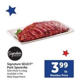 Signature SELECT Pork Spareribs