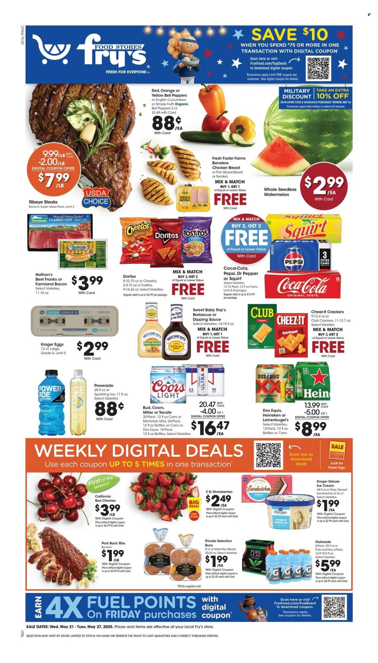 Fry’s ad - 05/21/2025 - 05/27/2025. Page 1