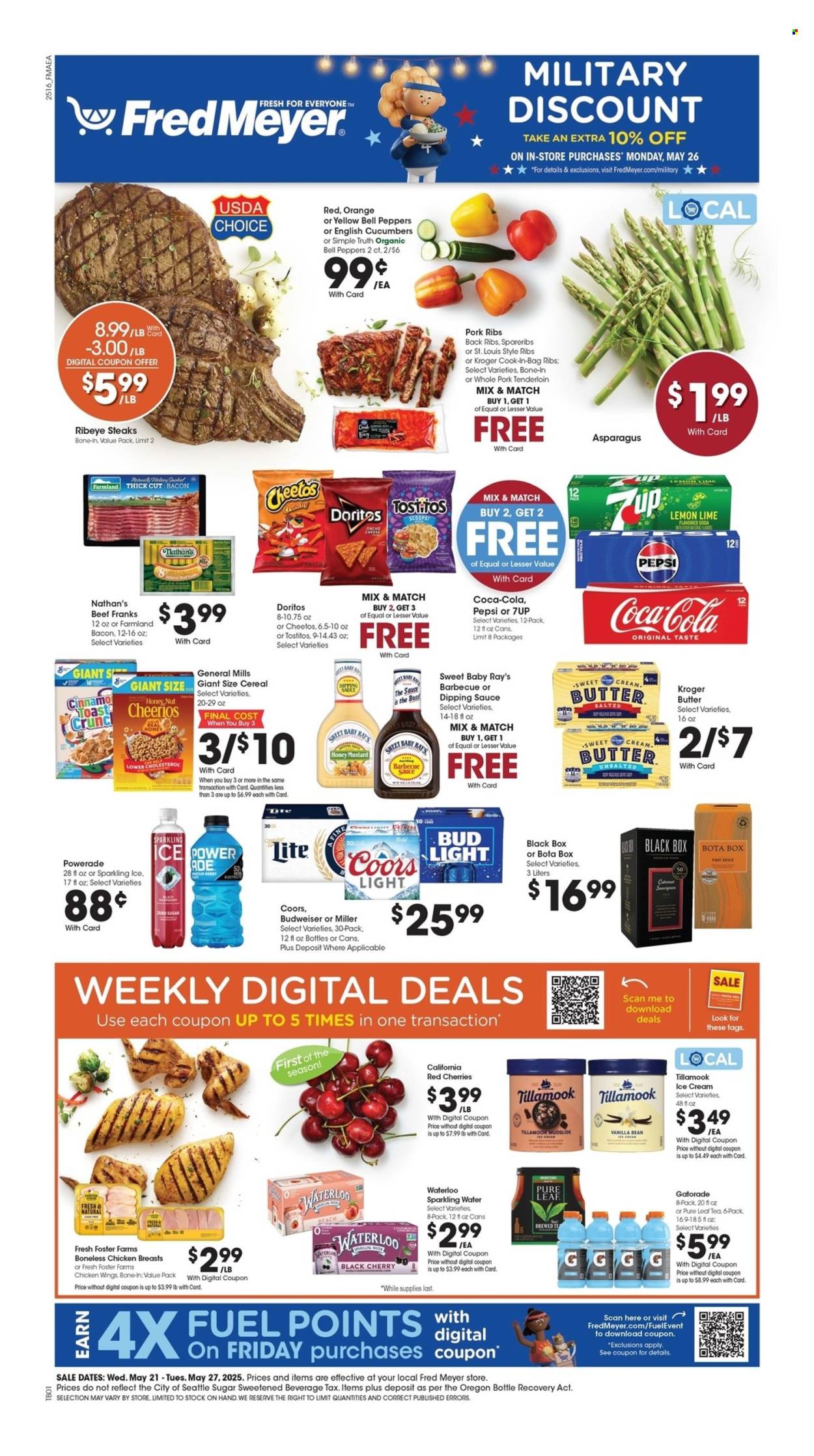 Fred Meyer ad - 05/21/2025 - 05/27/2025. Page 1