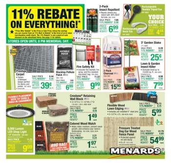 Menards Flyer - 05/22/2025 - 06/01/2025.