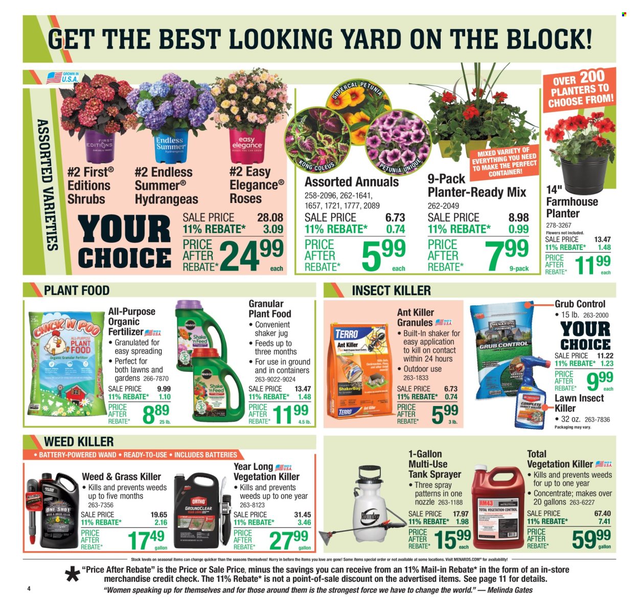 Menards ad - 05/22/2025 - 06/01/2025. Page 1