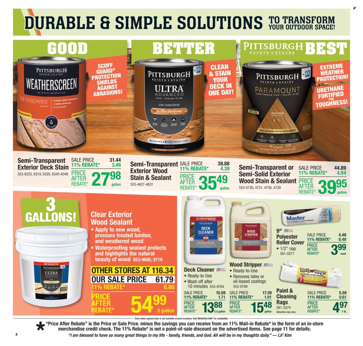 Menards ad - 05/22/2025 - 06/01/2025. Page 1